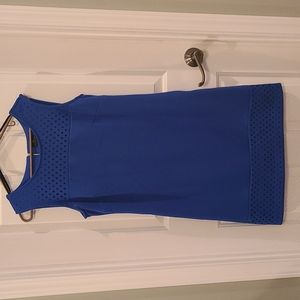 Worthington Blue Dress with cutout detail